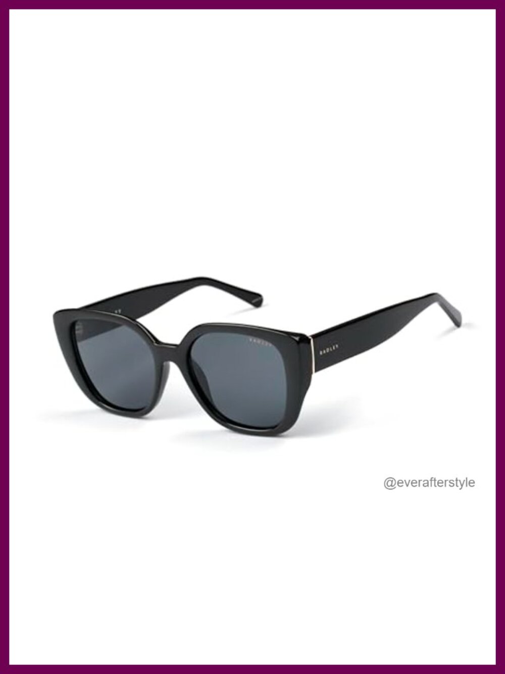 Oversized Square Sunglasses UV Protection Acrylic Lenses Lightweight